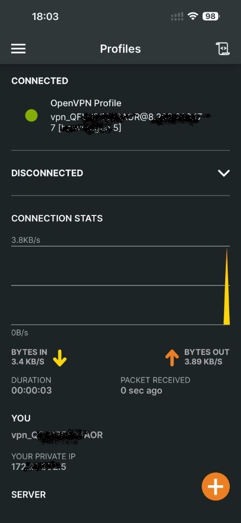 连接成功后的页面